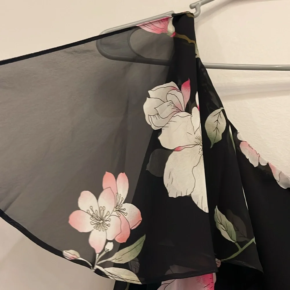 NWT Chaps Floral Midi Dress 8